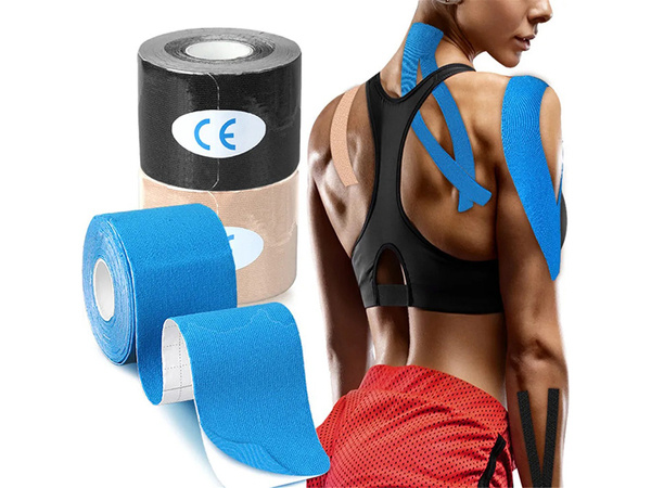 Kinesiology tape tejpy tejp plasters kinesiotaping sports pro 5m