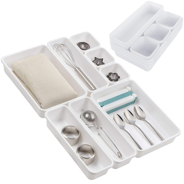 Kitchen organiser for cutlery drawer folding xxl modular container