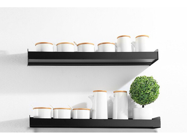 Kitchen wall shelf spice rack