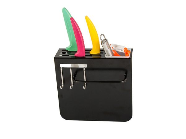 Knife rack kitchen organiser knife drainer