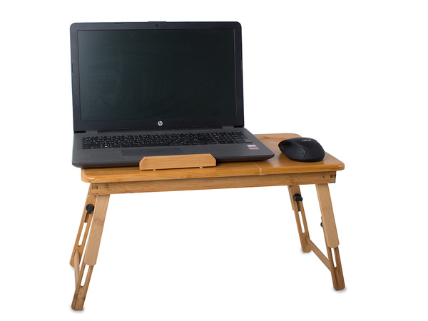 Laptop table bamboo laptop bed tray