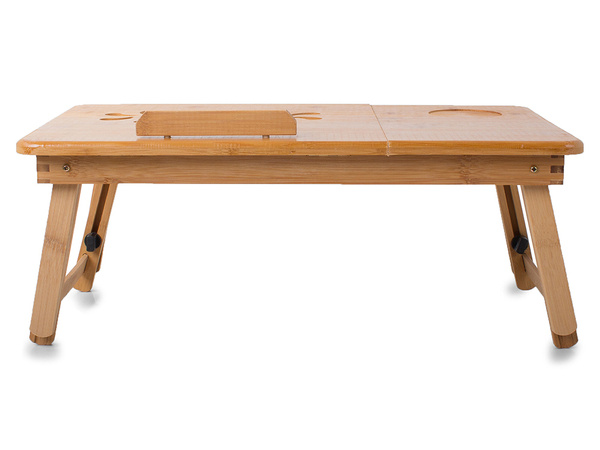 Laptop table bamboo laptop bed tray