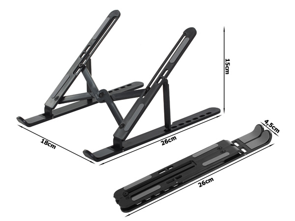 Laptop table tablet stand foldable