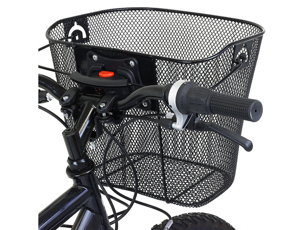 Large bicycle basket metal bicycle basket click