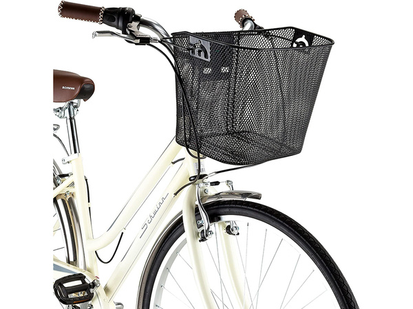 Large bicycle basket metal bicycle basket click