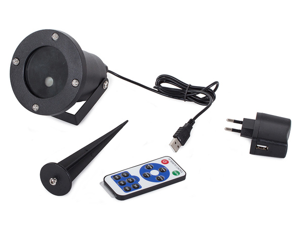 Laser projector christmas spotlight remote control