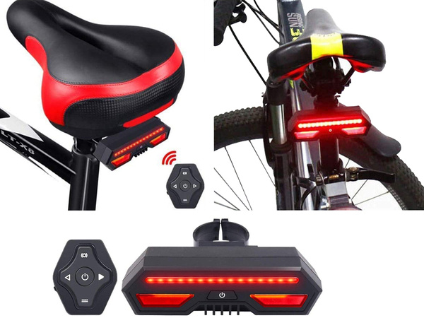 Led bike light indicator bike rear usb