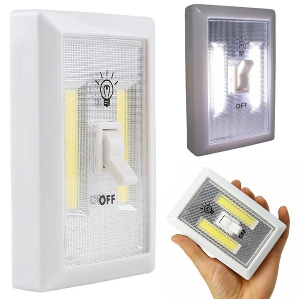 Led cob lamp wireless with switch magnet