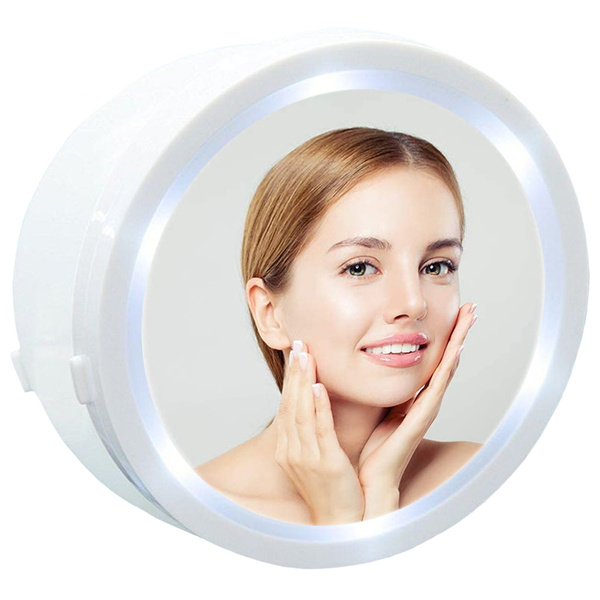 Led illuminated make-up mirror