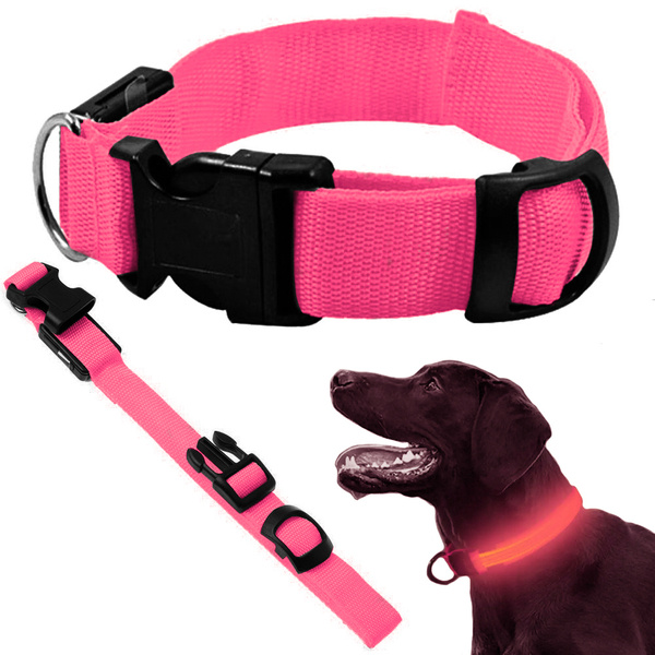 Led lighting darkness collar for dogs and cats adjustable 59cm