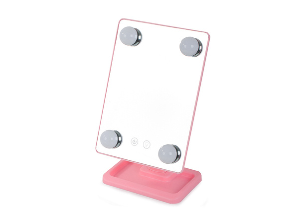 Led make-up mirror for cosmetics