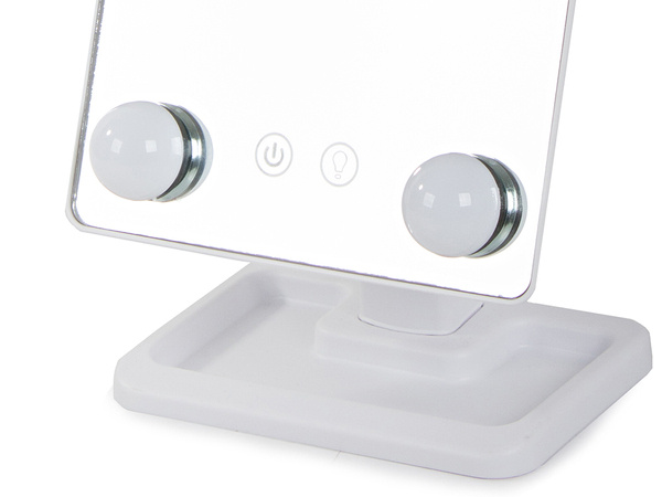 Led make-up mirror for cosmetics