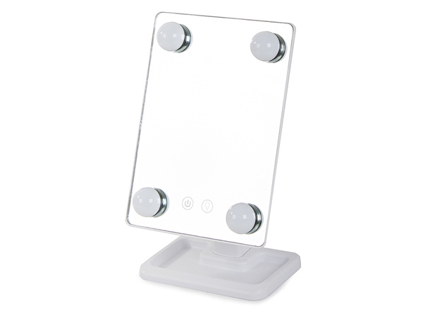 Led make-up mirror for cosmetics