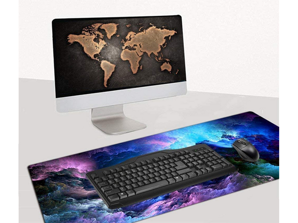 Led rgb backlit gaming mouse pad