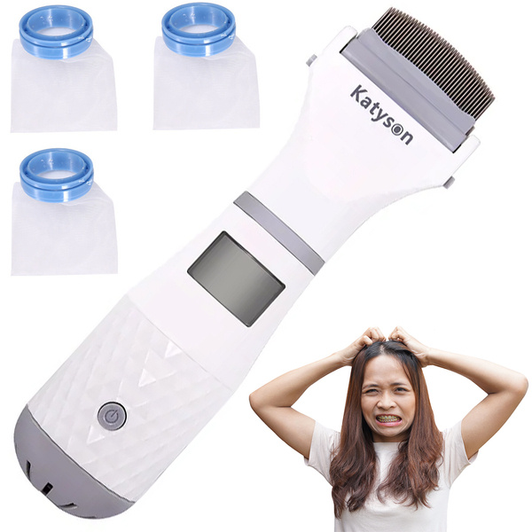 Lice comb nits electric filter hoover