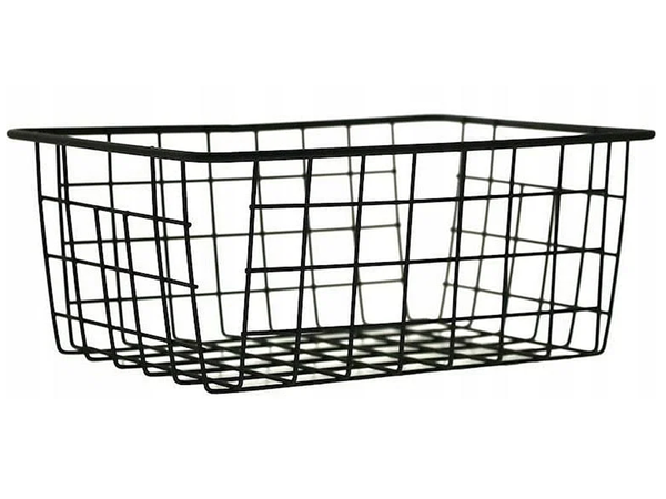 Loft wire basket loft metal organiser for kitchen for fruit roomy