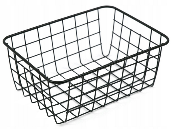 Loft wire basket loft metal organiser for kitchen for fruit roomy