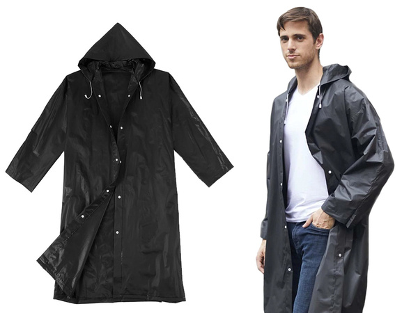 Mackintosh pocket cloak hooded rain poncho