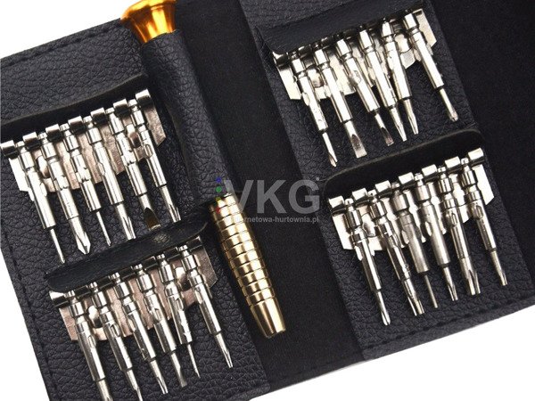 Magnetic precision screwdrivers 25 in 1 torx set