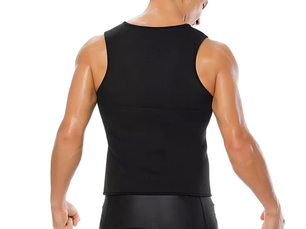 Men's neoprene fitness shirt for weight loss