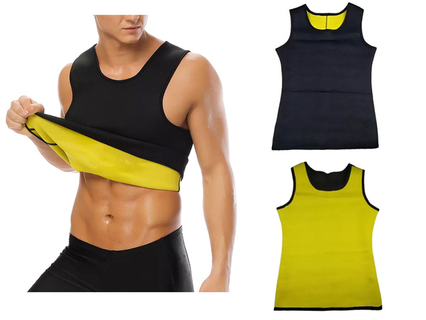 Men's neoprene fitness shirt for weight loss