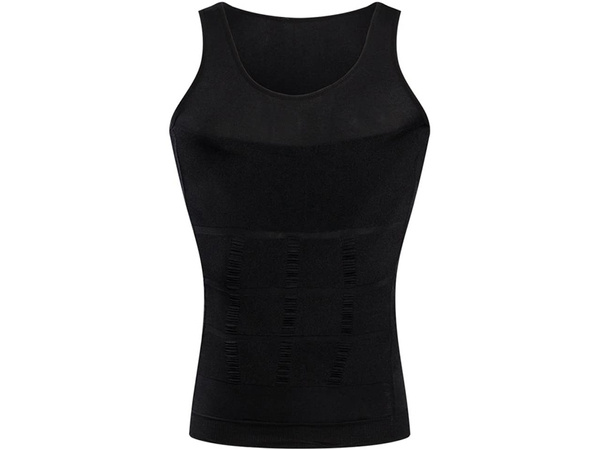 Men's slimming t-shirt slim vest