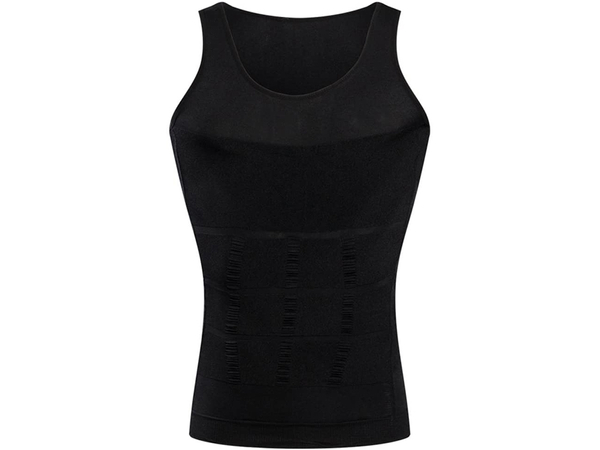 Men's slimming t-shirt slim vest