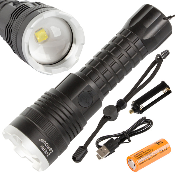 Military bailong tactical torch cree xhp90 power