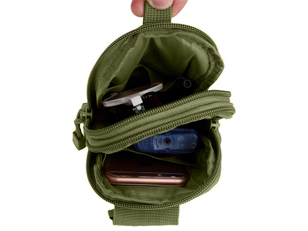 Military tactical molle belt pouch