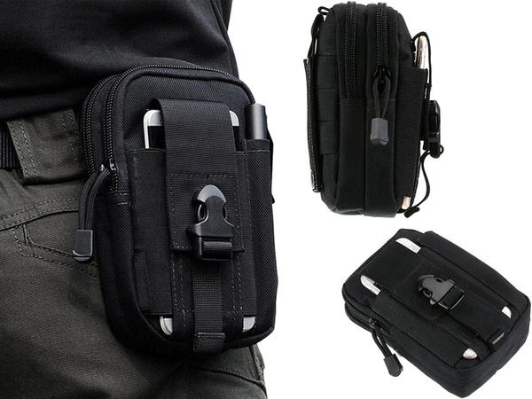 Military tactical molle belt pouch