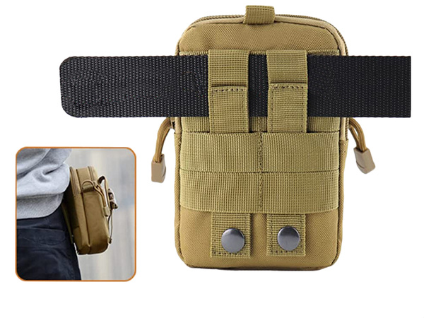 Military tactical molle belt pouch