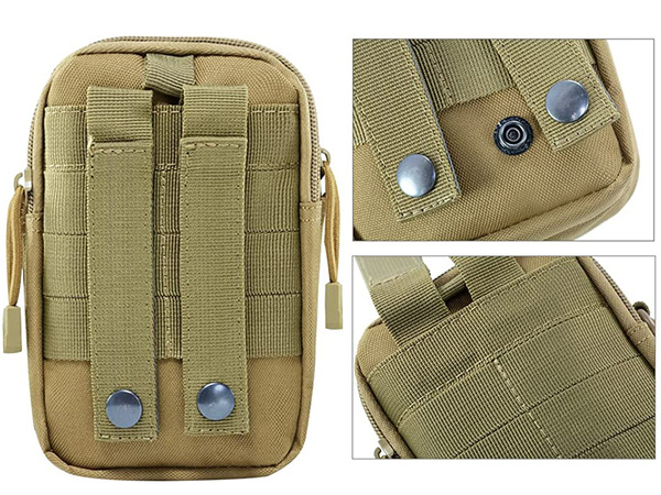 Military tactical molle belt pouch