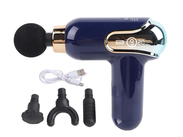 Mini massage gun powerful massage gun portable + 4 tips