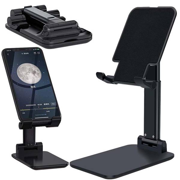 Mobile phone stand tablet holder foldable