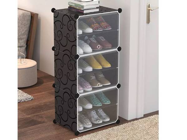 Modular shoe shelf shoe rack wardrobe