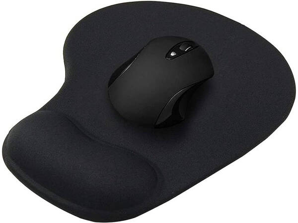 Mouse pad under wrist ergonomic gel memory