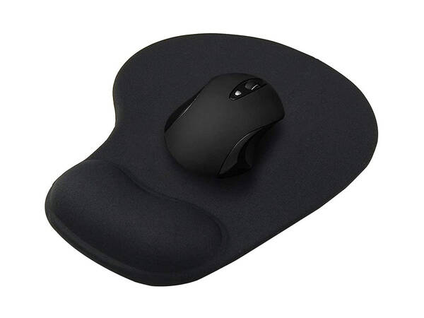 Mouse pad under wrist ergonomic gel memory