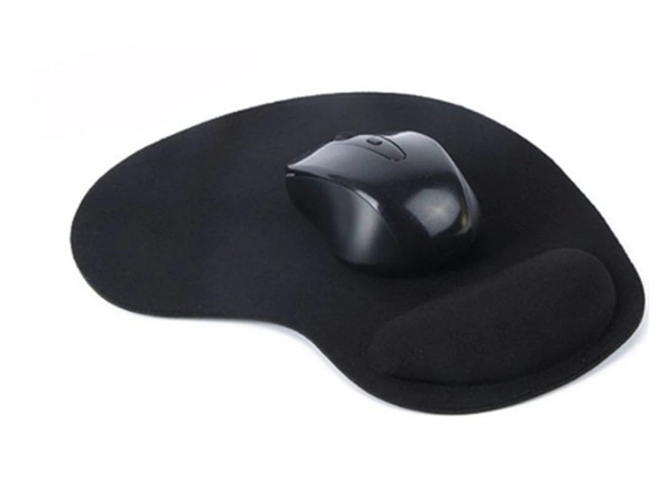 Mouse pad under wrist ergonomic gel memory