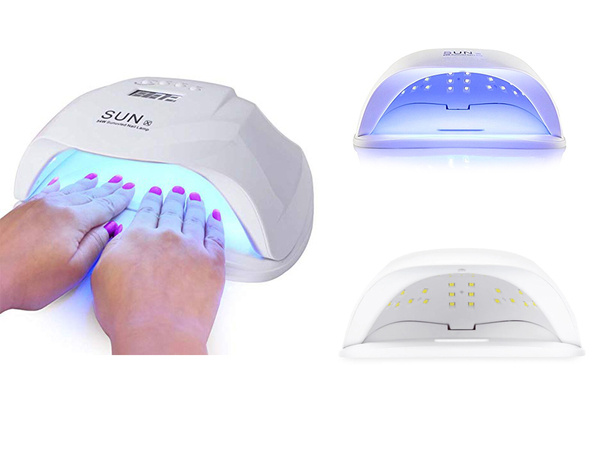 Nail lamp 36 led uv 54w hybrids gels