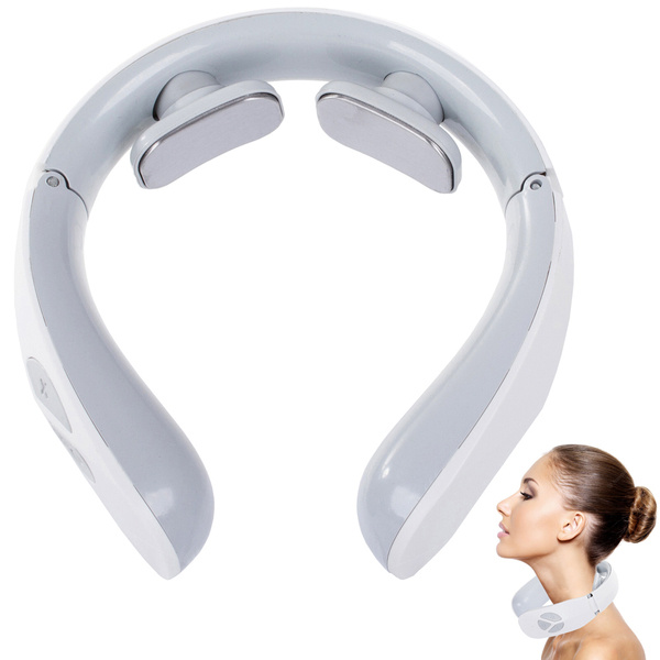 Neck massager back electrostimulator neck whip