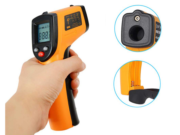 Non-contact laser pyrometer thermometer -50 +380°c