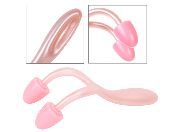 Nose shaping clip-on massager
