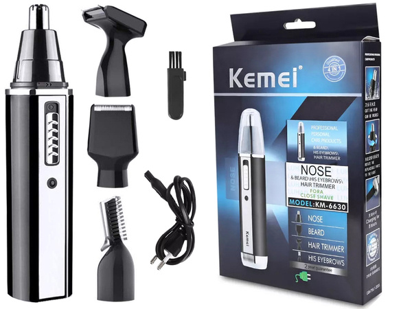 Nose trimmer beard shaver 4in1