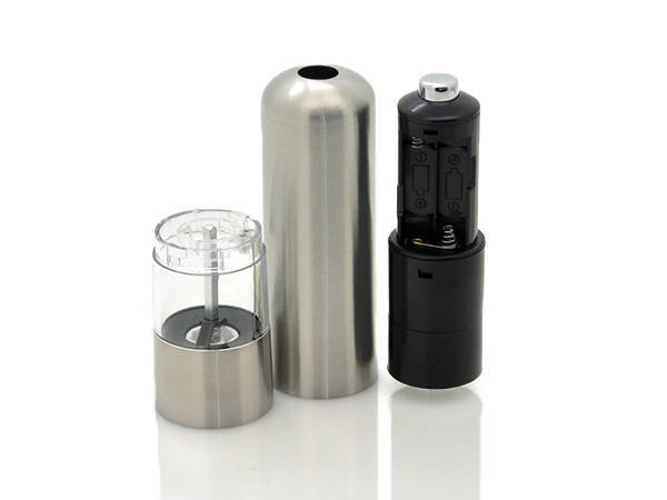 Pepper mill salt spice inox electric