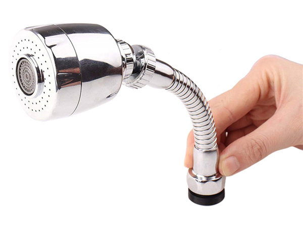 Perlator faucet extension movable 360