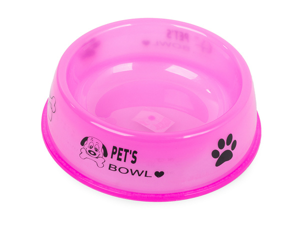 Plastic bowl for dog cat water stall 0.6l