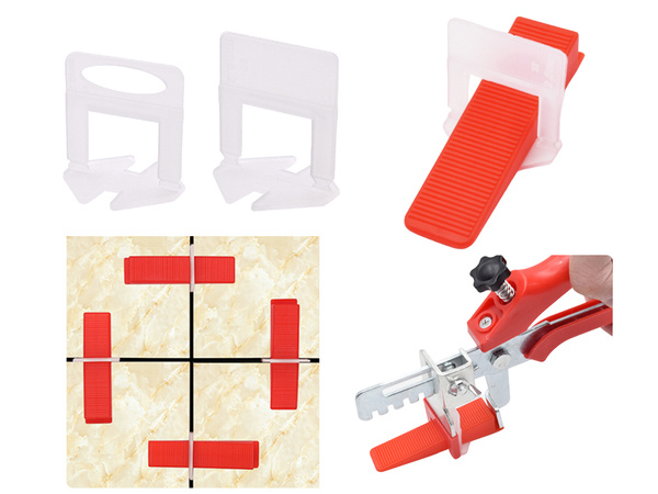 Pliers tongs tile levelling system clamp