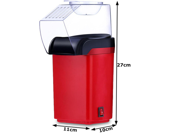 Popcorn maker 1200w greaseless air machine