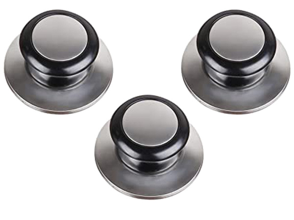 Pot lid knobs set of 3 pcs