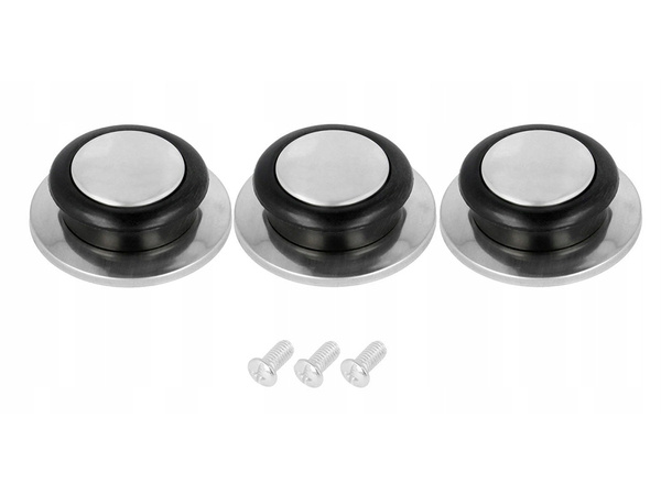 Pot lid knobs set of 3 pcs